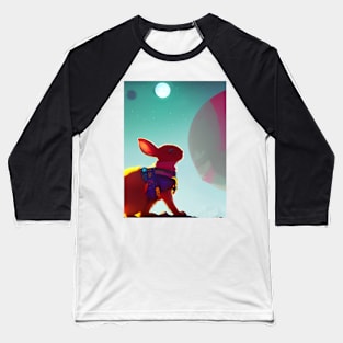 Bunnies in Space Baseball T-Shirt
